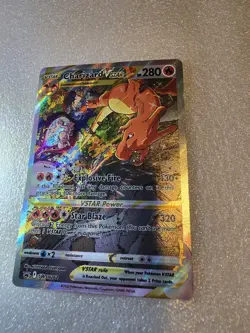 Pokemon Card - Charizard VSTAR 280 HP Explosive Fire & Star Blaze #SWSH262 - Image 1
