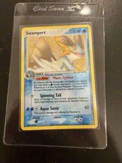 Pokemon TCG Swampert EX Emerald Holo Rare Card 11/106 Mint Condition - Image 1