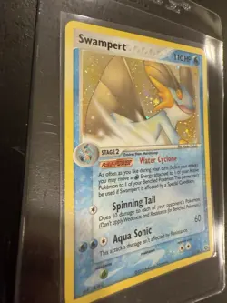 Pokemon TCG Swampert EX Emerald Holo Rare Card 11/106 Mint Condition - Image 2