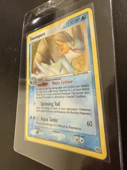 Pokemon TCG Swampert EX Emerald Holo Rare Card 11/106 Mint Condition - Image 3