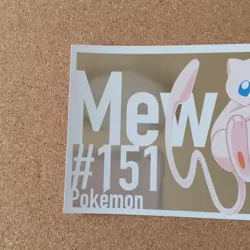 【2 set】Mew 151 Scarlet and Violet Mirror Foil Pokemon Post Card Anime Japanese 1 - Image 3
