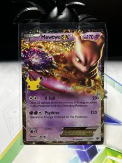 Pokemon Mewtwo EX 54/99 Celebrations Classic Collection Holo Card NM Condition - Image 1