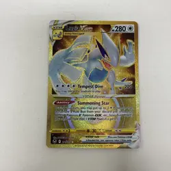 Lugia Vstar Gold Card Silver Tempest 211/195 | Pokemon Card - Image 1