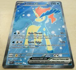 Keldeo ex 159/086 - S&V White Flare Full Art Rare Holo - Pokemon TCG Card [NM] - Image 2