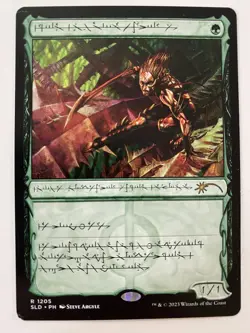 Glistener Elf Non-Foil *PHYREXIAN* Secret Lair Phyrexian Faves MTG MT/NM Cmb Shp - Image 1