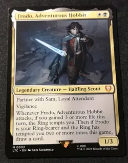 Frodo, Adventurous Hobbit - LTC - MTG - EN - NM - 0002 - Image 1