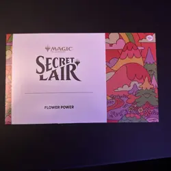 2 Copies of MTG Secret Lair Flower Power Non-Foil IN-HAND - Image 1