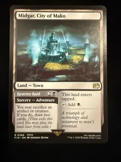 1x - Midgar, City of Mako - Final Fantasy - NM MTG - Image 1