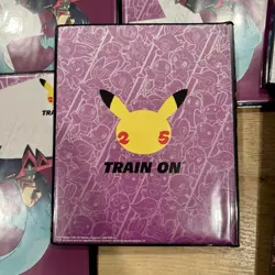 Lot of 6 - Dragapult Pokemon Celebrations 25th Anniversary 4 Pocket Mini Binder - Image 3