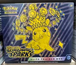 Pokemon Scarlet Violet Surging Sparks ETB Elite Trainer Box Sealed - Image 1