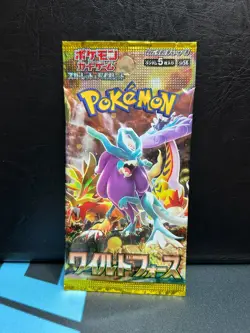 POKEMON JAPANESE Wild Force Booster Pack Scarlet & Violet SV5K - New Sealed - Image 1