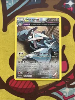 Pokemon Metagross 50/98 - XY Ancient Origins - Reverse Holo - GLC - Excellent - Image 1