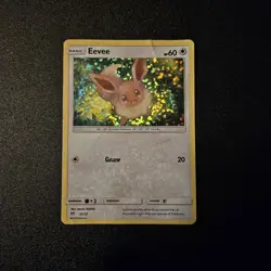 Pokemon - Eevee - 12/12 McDonald's Promos 2019 12/12 Confetti Holo Promo - Image 1