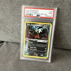 Pokemon Dark Gyarados EX Team Rocket Returns Reverse Holo #36 PSA 9 Mint - Image 1