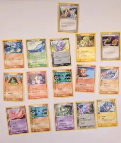 15+ Pokemon EX Ruby & Sapphire Dragon Frontiers LOT LP - Image 1