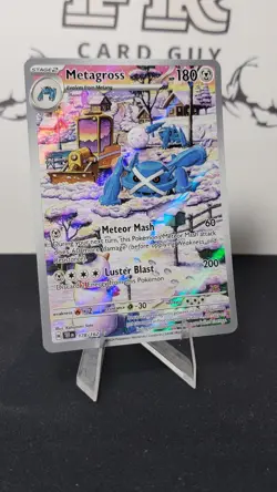 Pokemon TCG Metagross Illustration Rare Temporal Forces 178/162 Full Art Holo NM - Image 1