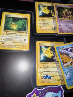 9 Black Star Promo Lot -WOTC Vintage Pokemon Pikachu Mewtwo Articuno Zapdos - Image 2