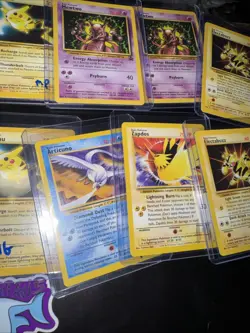 9 Black Star Promo Lot -WOTC Vintage Pokemon Pikachu Mewtwo Articuno Zapdos - Image 3