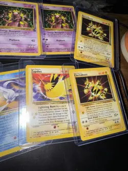 9 Black Star Promo Lot -WOTC Vintage Pokemon Pikachu Mewtwo Articuno Zapdos - Image 4