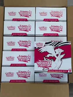 Pokemon White Flare (RSV10.5) Elite Trainer Box Case Brand New Factory Sealed - Image 1