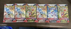 (LOT OF 6) Pokemon Scarlet And Violet Base Set Sealed Booster Packs- English - Image 1