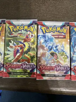 (LOT OF 6) Pokemon Scarlet And Violet Base Set Sealed Booster Packs- English - Image 3
