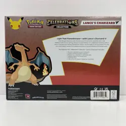 Pokemon TCG Celebrations Collection Lance's Charizard V Box NEW SEALED 820650101625 - Image 2