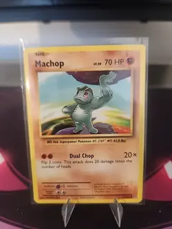 Machop 57/108 Common Pokemon TCG XY Evolutions NM - Image 3