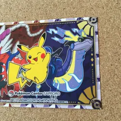 【NM】Pokemon Center Sapporo Sticker / Pikachu Koraidon Miraidon Japanese 01 - Image 4