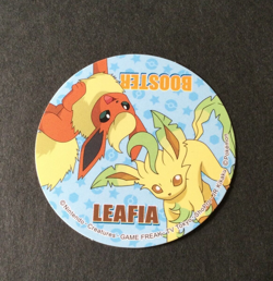 【NM】Leafeon Flareon - Pokemon Collection Sticker Sapporo Ichiban Japanese - Image 1