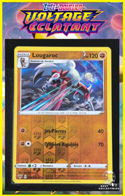 Carte Pokemon Lougaroc 095/185 Rare Reverse EB04 Voltage Eclatant FR - Image 1