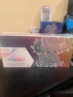 Pokemon Scarlett & Violet Prismatic Evolutions Super Premium Collection Sealed - Image 1
