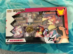 Pokemon Celebrations Collection Box V Memories Charizard Sylveon - Image 1