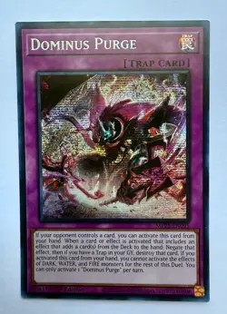 1x (M/NM) Dominus Purge MP25-EN095 Prismatic Secret Rare 1st Edition Yugioh - Image 1