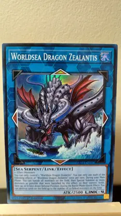Worldsea Dragon Zealantis 1st Edition [NM] - Yu-Gi-Oh! RA04 [Super Rare] - Image 1