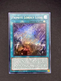 Yu-Gi-Oh! 2025 Primite Lordly Lode BLMM-EN172 Secret Rare 1st Edition NM - Image 1