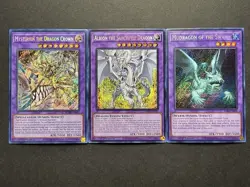 Albion The Sanctifire Dragon + Mudragon Of The Swamp + Mysterion | YuGiOh! - Image 1