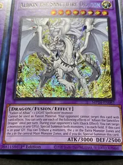Albion The Sanctifire Dragon + Mudragon Of The Swamp + Mysterion | YuGiOh! - Image 4
