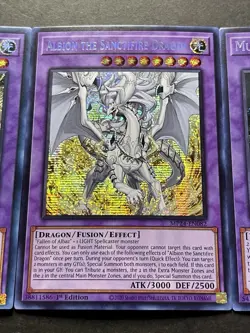 Albion The Sanctifire Dragon + Mudragon Of The Swamp + Mysterion | YuGiOh! - Image 5