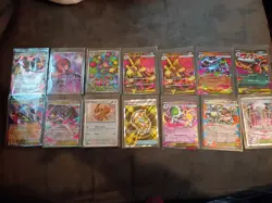 Pokemon Mega evolution, inferno x, singles lot of 14 cards - Image 1