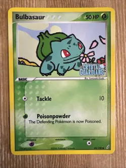Bulbasaur - 45/100 - Pokemon Crystal Guardians Reverse Holo Card NM/VLP - Image 1