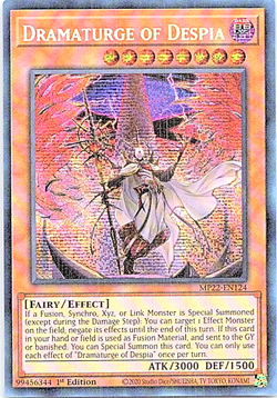 Dramaturge Of Despia MP22-EN124 Yu-Gi-Oh Card Near Mint 1st Edition - Image 1
