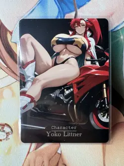 Yoko Littner Tengen Toppa Gurren Lagann Goddess Story Waifu Anime Custom Card - Image 1