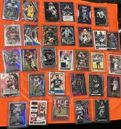 180 Trading Cards Lot Yu-Gi-Oh Pokemon NFL Card Lot W/ Card Case - Image 3
