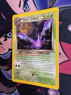 Pokemon Card - Dark Crobat Neo Destiny 2/105 Holo Rare LP - Image 3