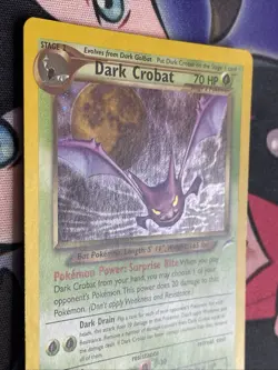 Pokemon Card - Dark Crobat Neo Destiny 2/105 Holo Rare LP - Image 4