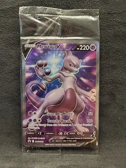Mewtwo V SWSH229 SWSH Sword & Shield Promo Cards Holo Sealed - Image 1