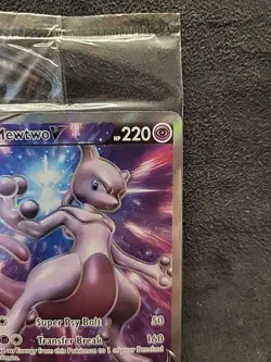 Mewtwo V SWSH229 SWSH Sword & Shield Promo Cards Holo Sealed - Image 3