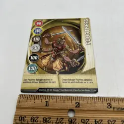 Fourtress Bakugan Battle Brawlers Card *GOOD CONDITION* - Image 1