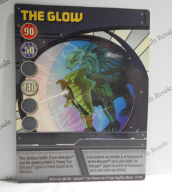 Bakugan Card - The Glow- Blue Ability Card - BA324 - 33/48d - 2008 - Image 1